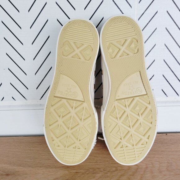 Converse Chuck Taylor Platform Pearls Lace 7.5 Women Shoes Party Sneaker A15197C - Picture 10 of 15